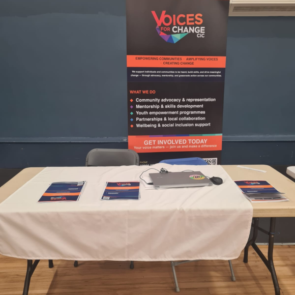 Voices For Change CIC at the SkillsHouse Careers, Education and Training Event